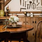 Dining area in the Woodwork Shop