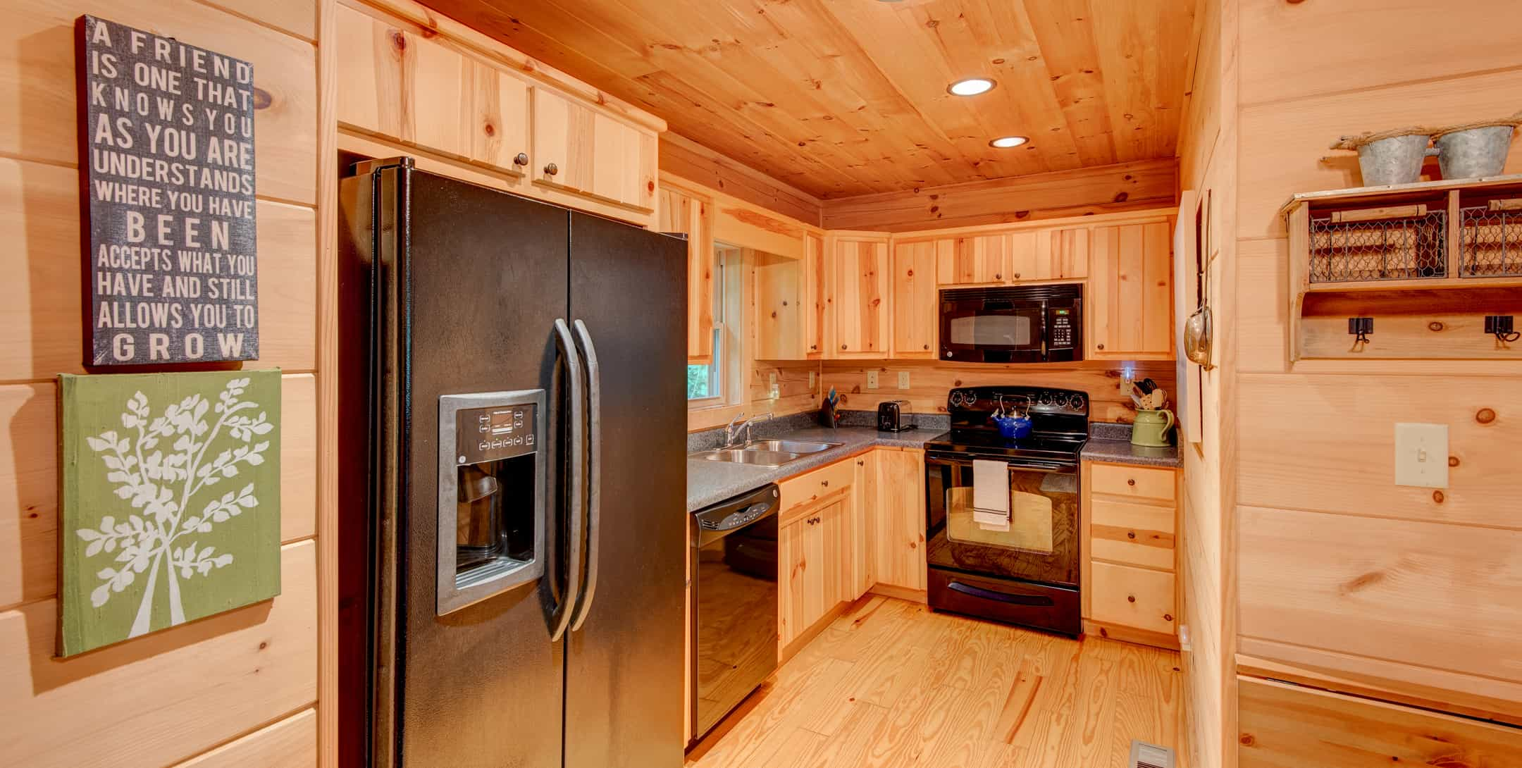 Kitchen in Mam's Refuge