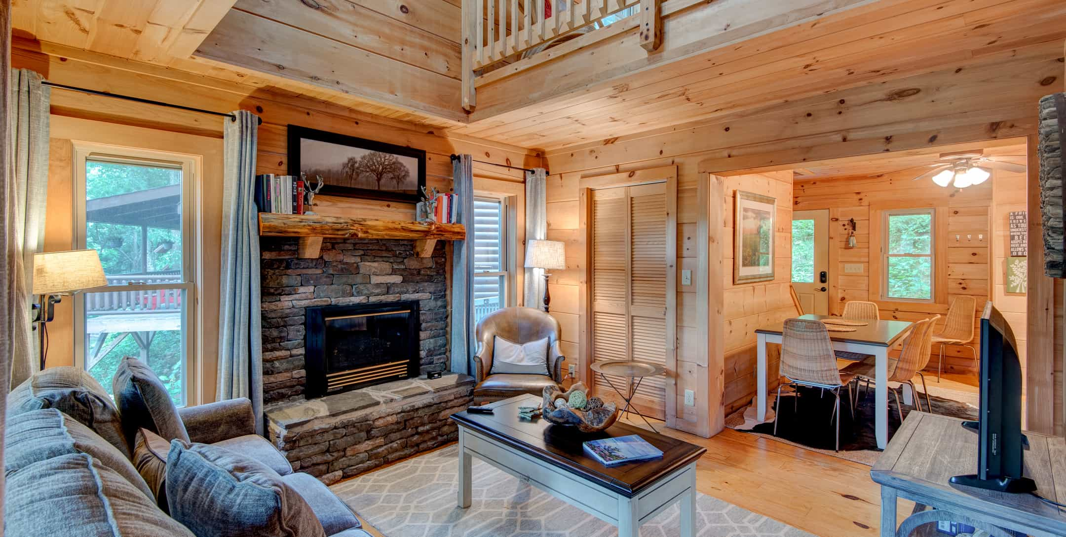 Living room in Mam's Refuge