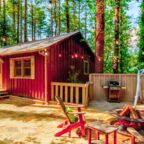 Exterior of Maple Spring cabin