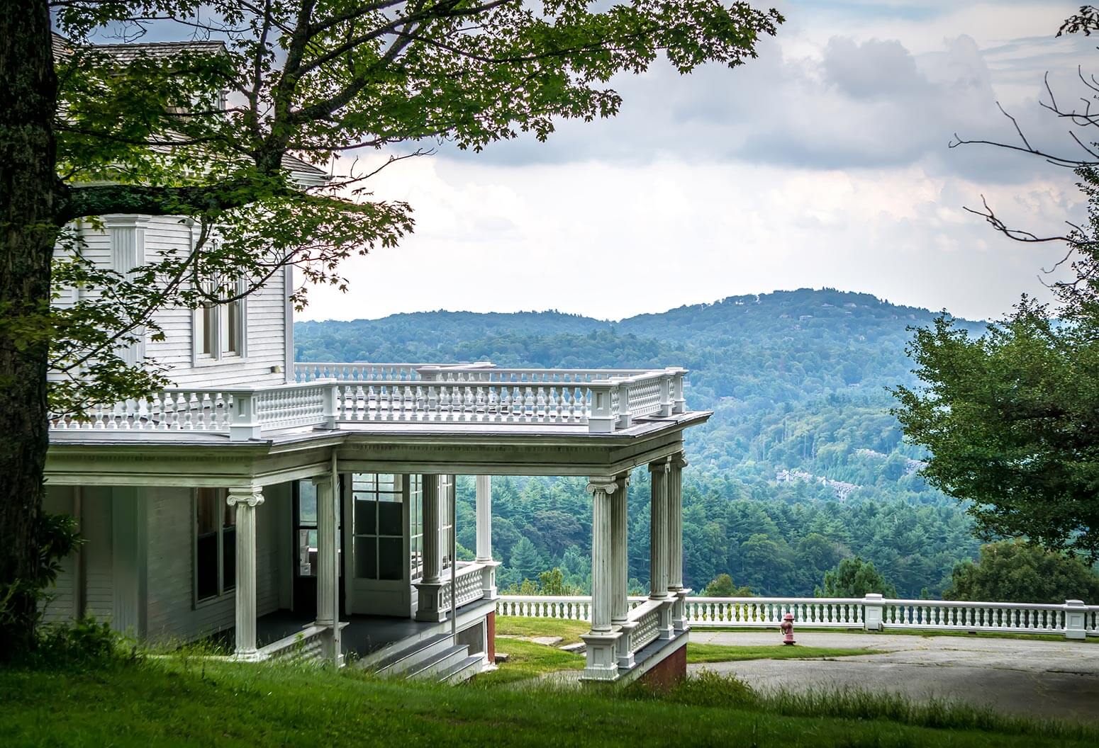 The Moses Cone Manor in the Blue Ridge Mountains