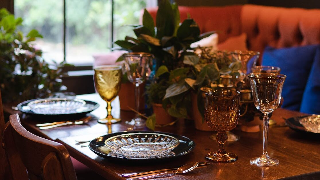 Romantic dinner in Valle Crucis, North Carolina